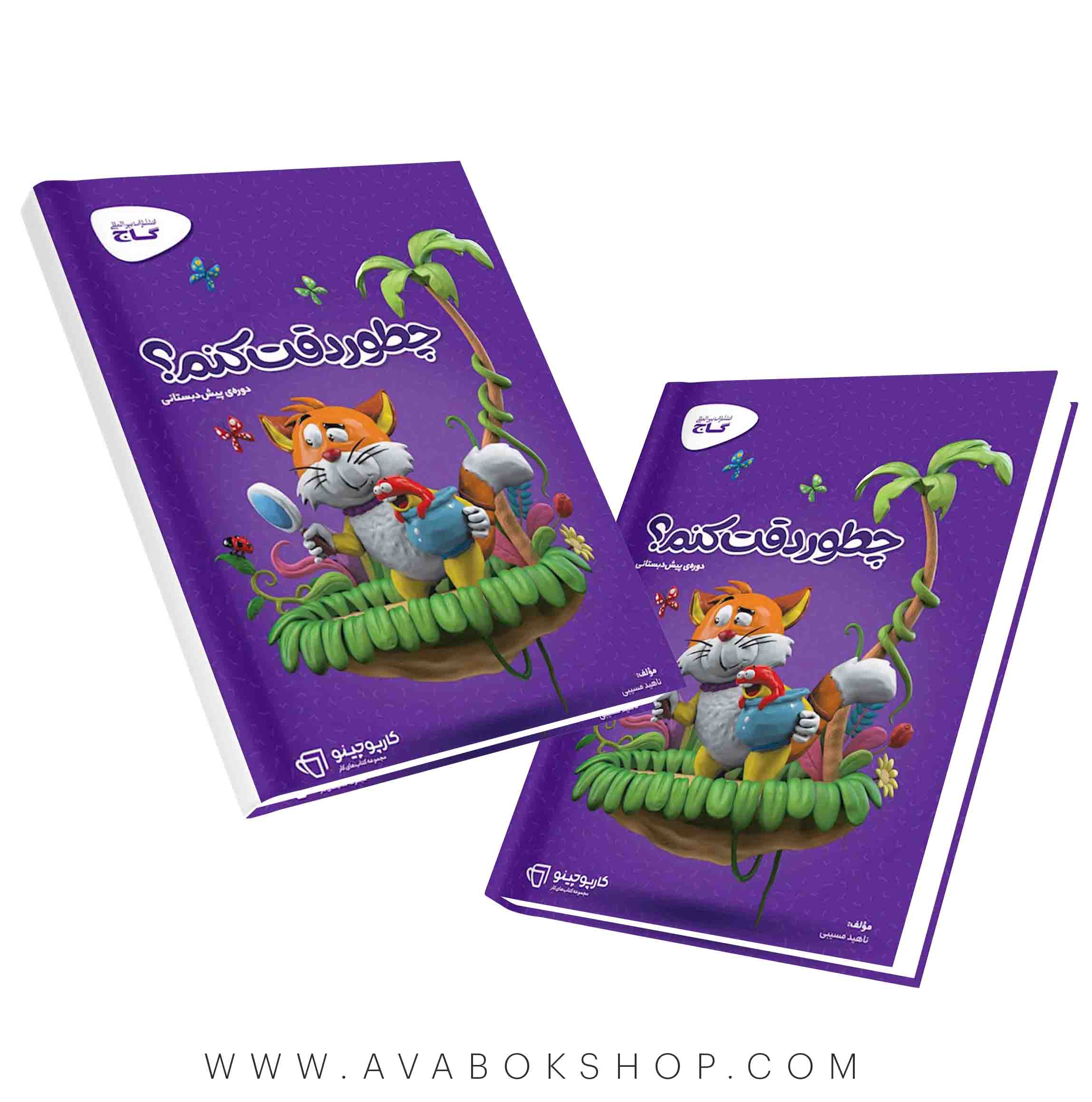 کتاب چطور دقت کنم پیش دبستانی کارپوچینو گاج