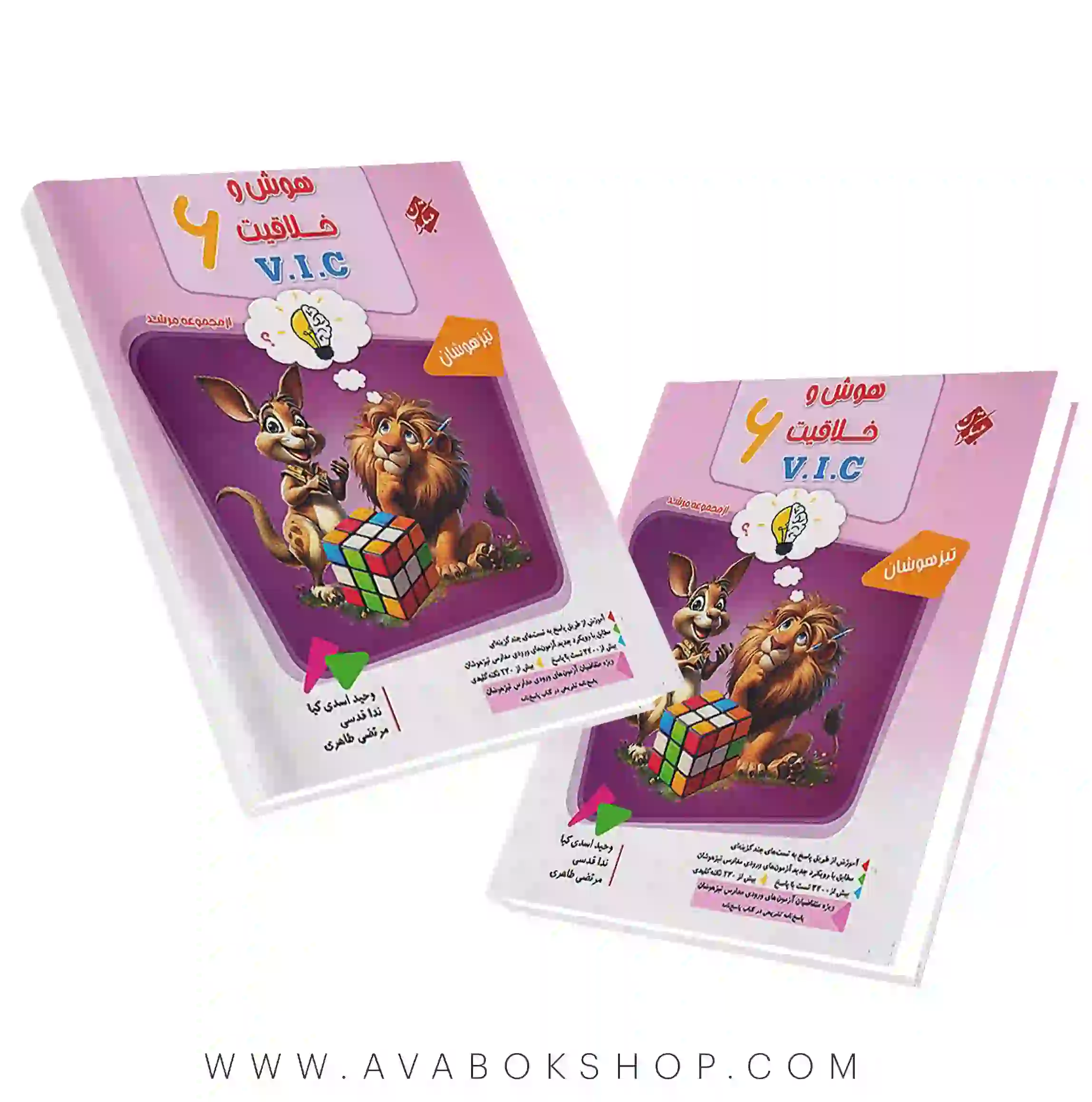 کتاب هوش و خلاقیت ششم VIC مرشد مبتکران جلد اول