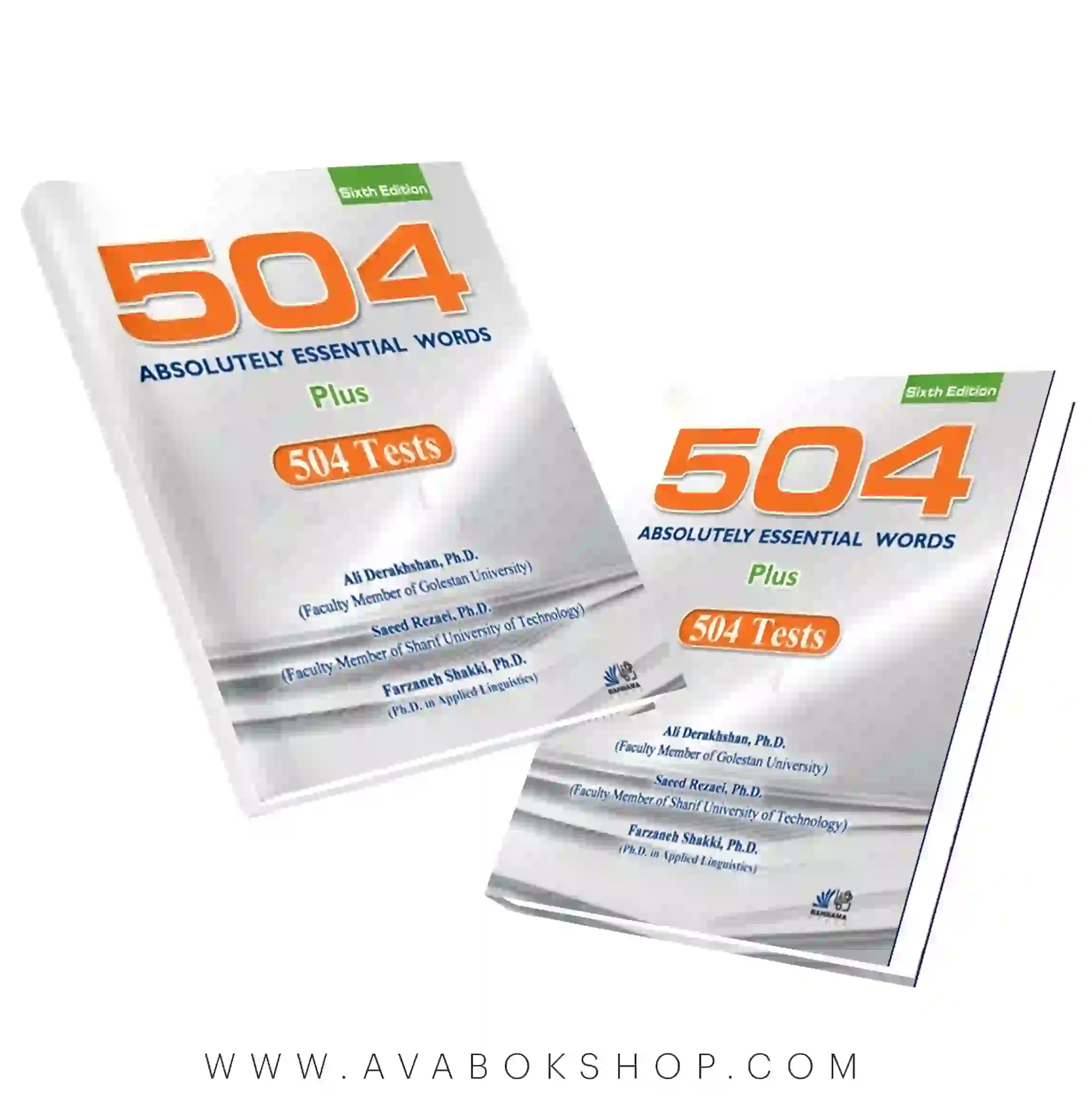 کتاب 504 واژه+504 تست علی درخشان انتشارات رهنما
